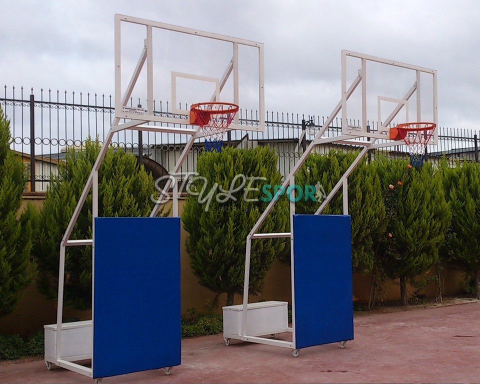 Seyyar Akrilik Cam Panyalı Basketbol Potası