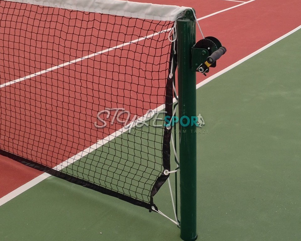 Metal Mapalı Tenis Direği